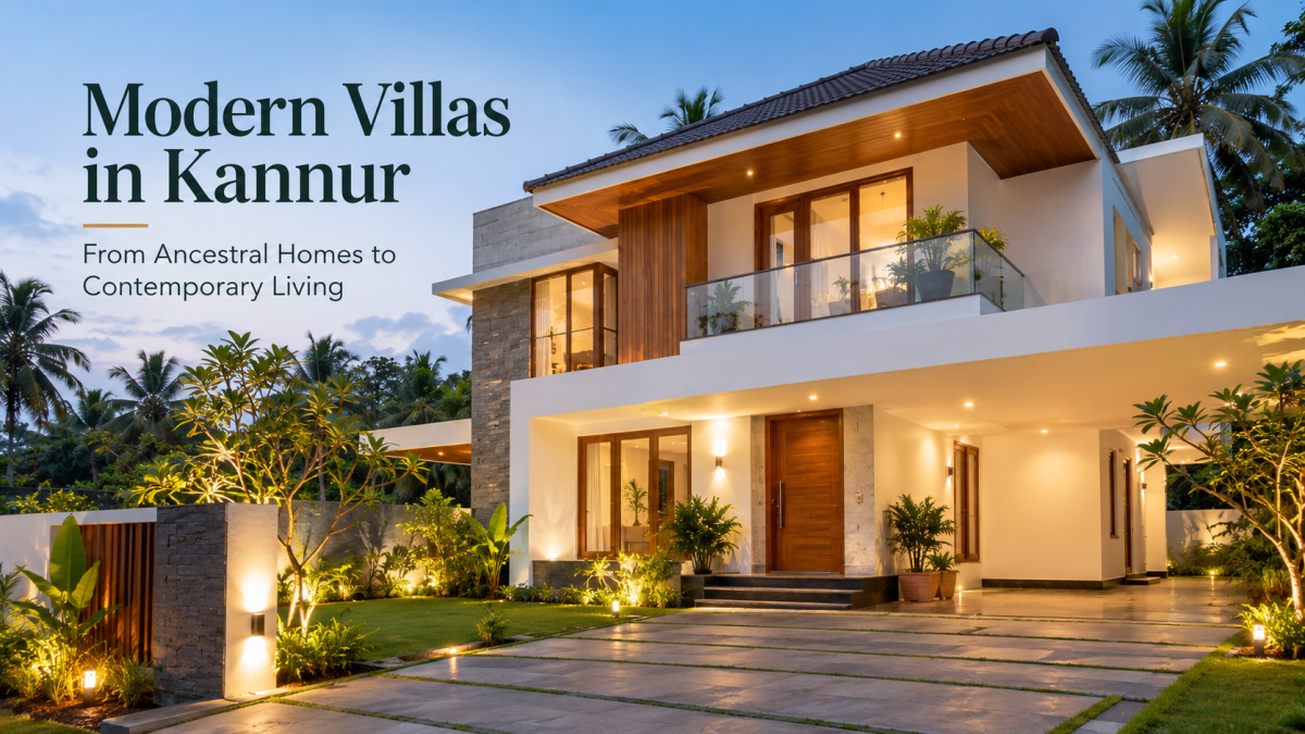 Modern villas in kannur